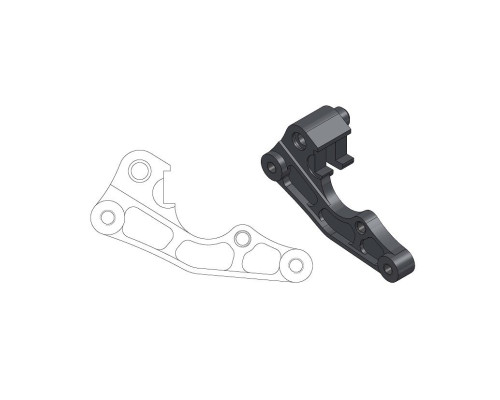 Переходник диска moto-master 270mm kawasaki kxf/kx-f 250/450 '15- (для заводського суппора - oem)
