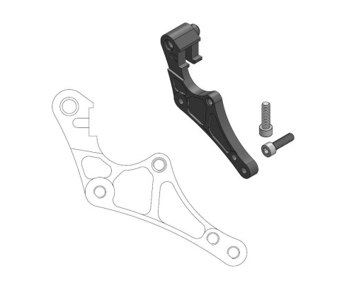 Переходник moto-master oversize 320 mm (supermoto) для oem cupport - ktm, husaberg, husqvarna (див. додатковий опис)