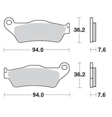 Гальмівні колодки moto-master kh181 sinter metal oem: 11 (sinterpro racing) ktm: 125-200-250-300-350-360-380-440-500, all sx e