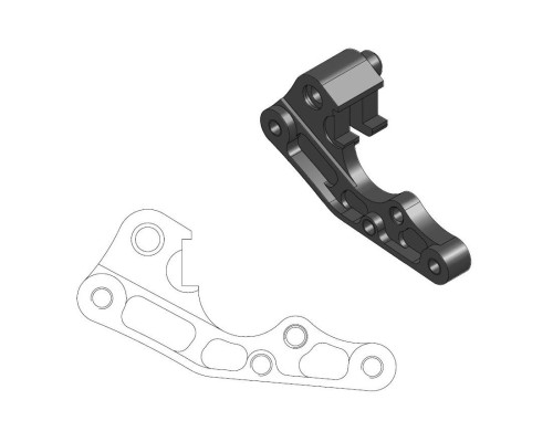 moto-master переходник гальмівного диска flame 270mm перед beta 250/300/350/390/400/430/450/480/498/500 beta 250/300rr '13-'19