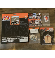 Акційний комплект moto-master husqvarna tc 85 `14-19, ktm 85 sx `12-19, ktm ebike freeride sx/exc `12-19 комплект: плаваючий диск 260mm (112160), адаптер, колодки