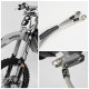 Moto-master сталевий гальмівний шланг передний газовий, husqvarna, ktm sx/sxf 125/450 '04- (див. опис продукту) хрест