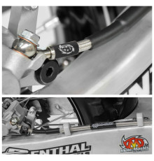 Moto-master сталевий гальмівний шланг задний ktm sx/sxf/sx-f/exc/excf/exc-f '05-, husqvarna te/tc/fe/fc '14-'16, gasgas ex '21- (див. додатковий опис)