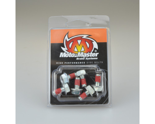 MOTO-MASTER БОЛТИ ГАЛЬМІВНИХ ДИСКІВ ЗАДНІ / ПЕРЕДНІ М6 х 12 (6 ШТ.) TM RACING / YAMAHA (ДИВ. ОПИС ТОВАРУ)