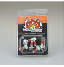 MOTO-MASTER БОЛТИ ГАЛЬМІВНИХ ДИСКІВ ЗАДНІ / ПЕРЕДНІ М6 х 12 (6 ШТ.) TM RACING / YAMAHA (ДИВ. ОПИС ТОВАРУ)