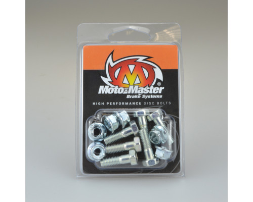 MOTO-MASTER БОЛТИ ГАЛЬМІВНИХ ДИСКІВ ЗАДНІ / ПЕРЕДНІ M6 x 19 (6 ШТ.) HONDA CRF / CRF, KTM, TM RACING (ДИВИТИСЯ ОПИС ТОВАРУ)