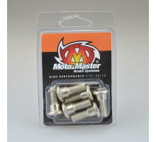 MOTO-MASTER БОЛТИ ЗАДНІХ ГАЛЬМІВНИХ ДИСКІВ M8 x 22 (6 ШТ.) HONDA CR / XR (ДИВ. ОПИС ТОВАРУ)