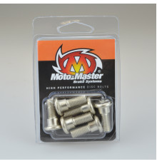 MOTO-MASTER БОЛТИ ЗАДНІХ ГАЛЬМІВНИХ ДИСКІВ M8 x 22 (6 ШТ.) HONDA CR / XR (ДИВ. ОПИС ТОВАРУ)