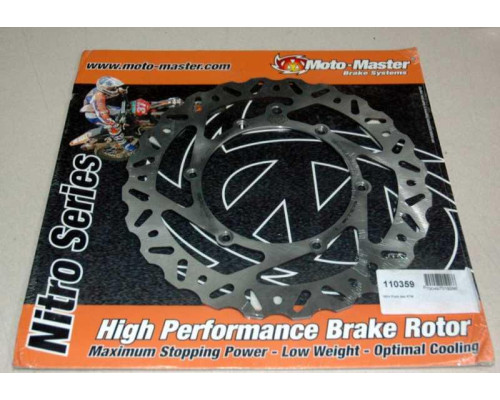Moto-master диск гальмівний передний nitro ktm 2t/4t '91-21, husaberg, husqvarna, gas-gas '21-, 260mm