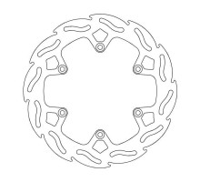 Moto-master задній гальмівний диск заводу ktm, husaberg 220 mm - 4,4 mm товщина (ng141; ng129)