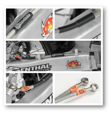 Moto-master розпродаж сталевий гальмівний шланг задний ktm sx/sxf/sx-f/exc/excf/exc-f '04-'21, husqvarna te/tc/fe/fc '14-'21, gasgas ex '21- (див. додатковий опис)