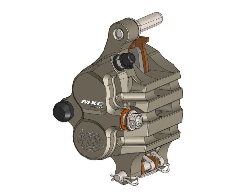 Moto-master mxc гальмівний суппорт передний ktm / hsqvarna / gasgas / sherco (в комплекті колодки 093012, kh181) (під замовлення - дивитися додатковий опис)