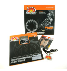 Комплект гальмів moto-master для ktm sx 85 ''21- , husqvarna tc 85 '21-, gasas mc 85 '21-, включає: плаваючий диск 260mm (112160), адаптер (211124) та колодки kh181 m:22 (093022)