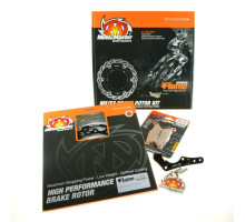 Комплект гальмів moto-master для ktm sx 85 ''21- , husqvarna tc 85 '21-, gasas mc 85 '21-, включає: плаваючий диск 260mm (112160), адаптер (211124) та колодки kh181 m:22 (093022)