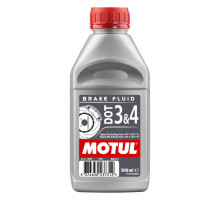 ГАЛЬМІВНА РІДИНА MOTUL DOT3 AND DOT4 0,5 л (СИНТЕТИЧНА)