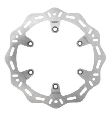 Mtx parts гальмівний диск hornet задній husaberg fc/fe/fx, ktm 125/250/300/360/380/400/450/500/520/525/620/625 '88-'19 wawe (220x110x4mm) (6x6,5mm)