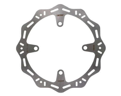 Mtx parts гальмівний диск hornet задній kawasaki kx 250f '03-'19, kx 450f '06-'18, klx 450r '08-'19 wawe (240x115x4mm) (4x10,5mm)