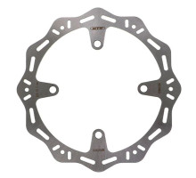 Mtx parts гальмівний диск hornet задній kawasaki kx 250f '03-'19, kx 450f '06-'18, klx 450r '08-'19 wawe (240x115x4mm) (4x10,5mm)