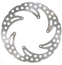 Mtx parts ktm передний гальмівний диск nitro ktm 2t/4t '91-24, husaberg, husqvarna, gas-gas '21-, 260mm (з магнітом) хвиля