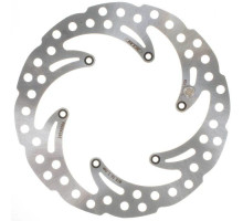 Mtx parts ktm передний гальмівний диск nitro ktm 2t/4t '91-24, husaberg, husqvarna, gas-gas '21-, 260mm (з магнітом) хвиля