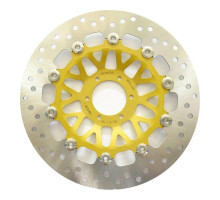 Mtx parts передний гальмувальний диск honda cbr 600 f '95-'98, cbr 900 rr fireblade '94-'97, vfr 750 '94-'97, vtr 1000f fire storm '97-07, vfr 400 '87-'93, vtr 250 '98-'13 (296x58x ) (6x6,5 мм)