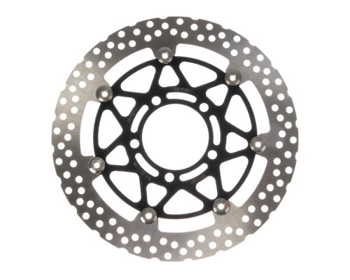 Mtx parts передний гальмувальний диск kawasaki er6 f/n '06-'16, zx 10r '04-'07, zx6r '05-'12, kle 650 versys '07-'22, z 1000 '07-'12, (300x80x5mm)
