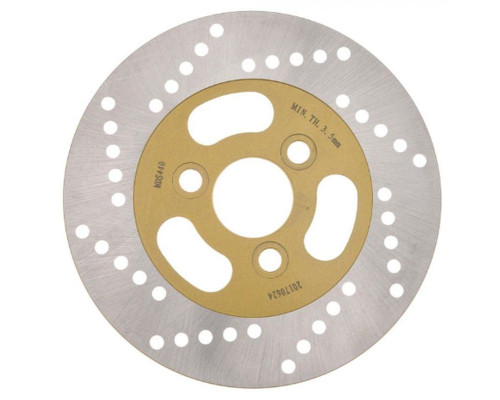 Mtx parts диск передний гальмівний suzuki an 125 burgman '95-'08, tr 50 '98-'00, ue 125 '01-'03, ug 110 '98-'02 (180x38x4mm) (3x10,5mm)