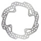 Mtx parts гальмувальний диск задній honda crf 250r '17-'21 (220x105x4.5mm) (4x10.5mm)