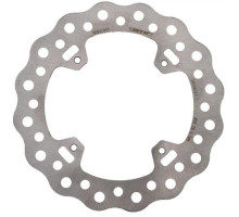 Mtx parts задній гальмувальний диск honda crf 250r/x, crf 450r/x '02-'21, crf 250rx/450rx '18-'21, cr 125r/250r '02-'08 wave (240x121x4mm) (4x6,5mm)