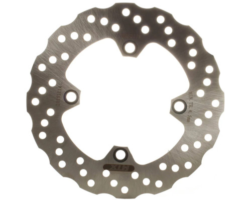 Mtx parts задній гальмувальний диск kawasaki zx 6r '98-'06, zx10r, er6f/n, kle 650 versys '07-'14 (220x100xmm) (4x10,5mm) хвиля
