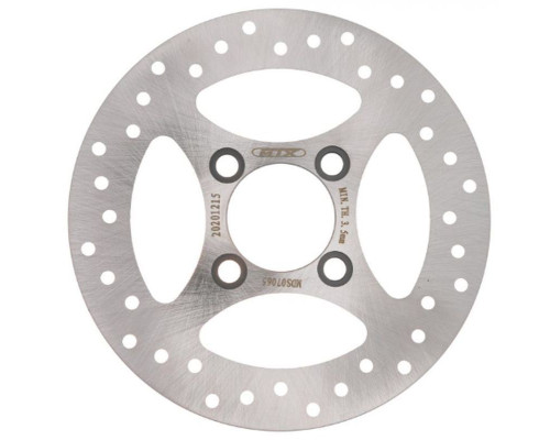 Mtx parts задній гальмувальний диск yamaha yfm 700r raptor '06-'12, yfz 450 '06-'14 (200x51x4mm) (4x6,5mm)