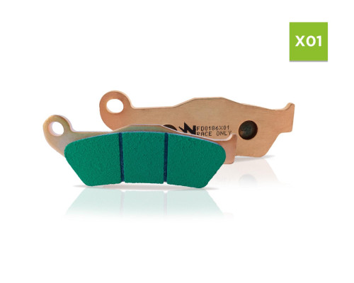 Гальмівні колодки newfren передні kh181 (dirt race) brembo передні