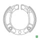Гальмівні колодки newfren передні/задні honda c 90 '82-'03, cr 80r '80-'85, crf 150f '03-'17, ct 110 '80-'09, ct 125 '76-'85, mtx 125/200 '83-'86, tl 200 '76-'79, xl 125 '78-'82, xl 185 '