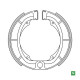 Newfren продаж гальмівні колодки kawasaki kdx 250, kx 250, suzuki lt-f 160, lt-f 230, rm 250/400, dr 500 (150x28mm)