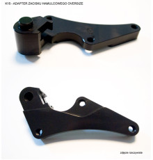Ng brake caper adapter oversize 320mm honda cr 125/250/500 '95-03, cfr 450r '02-03, xr 250/400/600/650