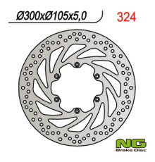 Ng передній гальмівний диск aprilia / bmw f 650 / f700 gs`12-16 / f800 gs`06-16 (300x105x5)
