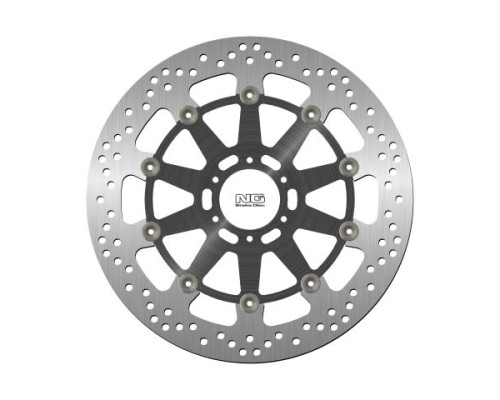 Гальмівний передній диск aprilia rsv4/tuono '15-20 (330x64x5mm) (6x8.5mm) плаваючий (алюмін. центр)