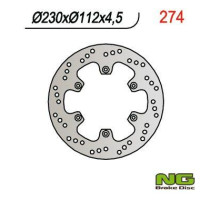 Ng передній гальмівний диск aprilia rx 50, yamaha dt 50r 97- (230x112x4.5)