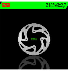 Ng передній гальмівний диск beta 125/200/250/270/300 trial (185x2.7mm)(4x10.0mm) хвиля