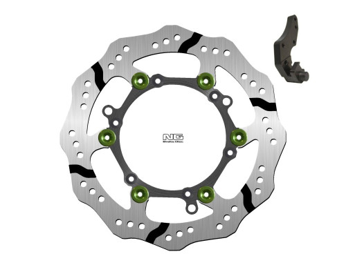 Ng передній гальмівний диск beta crosstrainer/rr/xtrainer 125/250/300/400/450/500 '12-21 (270x-x3mm) (6x6.5mm) wave floating (з адаптером)