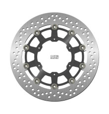 Диск гальмівний передній bmw f 650/700/800 gs '93-'19, aprilia pegaso 650 '86-'08 (300x105x5mm) (6x6.5) плаваючий (алюмін. центр)
