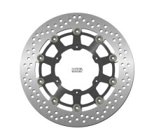 Диск гальмівний передній bmw f 650/700/800 gs '93-'19, aprilia pegaso 650 '86-'08 (300x105x5mm) (6x6.5) плаваючий (алюмін. центр)