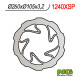Ng передній гальмівний диск bmw g 450x '08-'11 (260x105x3.2) хвиля (5x6.00mm)