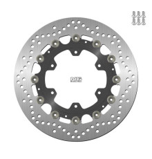 Ng передній гальмівний диск bmw k1100lt/rs '89-00, r1100gs/r '93-94, r1100r/rt/rs '92-01 (305x118x5mm) (6x9.0mm) плаваючий (алюмін. центр)