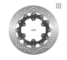 Ng передній гальмівний диск bmw k1100lt/rs '89-00, r1100gs/r '93-94, r1100r/rt/rs '92-01 (305x118x5mm) (6x9.0mm) плаваючий (алюмін. центр)