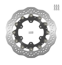 Ng передній гальмівний диск bmw k1100lt/rs '89-00, r1100gs/r '93-94, r1100r/rt/rs '92-01 (305x118x5mm) (6x9.0mm) хвиля плаваюча (алюмін. центр)