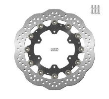 Ng передній гальмівний диск bmw k1100lt/rs '89-00, r1100gs/r '93-94, r1100r/rt/rs '92-01 (305x118x5mm) (6x9.0mm) хвиля плаваюча (алюмін. центр)