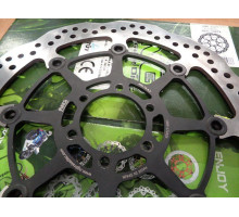 Ng передній гальмівний диск bmw s 1000r / rr / xr 13-18, moto guzzi california 1400 13-18 (320x64x5.0mm) (6x8.5mm) хвиля плаваюча (встановлена для презентації - сліди від гвинтів)