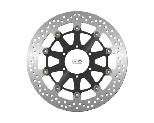 Диск передній гальмівний bmw s1000rr/s1000r/s1000xr '19-21 (320x80.2x5mm) (6x8.5mm) плаваючий (алюмін. центр)