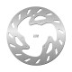 Передній гальмівний диск ch racing wsm 50/125 '05, husqvarna huskyboy 50 '01 (260x108x3mm) (6x6,5mm)